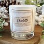 Christmas Candle Gift For Her Personalised, thumbnail 1 of 8