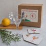 Personalised 40th Birthday Gift Engraved Margarita Glass, thumbnail 1 of 8