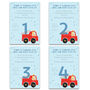 Personalised Fire Engine Birthday Invitations, thumbnail 3 of 5
