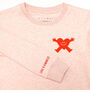 Love And Kindness Organic Sweatshirt Gift Girls / Boys, thumbnail 7 of 10