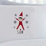 Personalised Cheeky Elf Pillowcase, thumbnail 2 of 2
