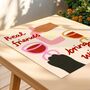 Friends Bring Wine Print, thumbnail 4 of 5
