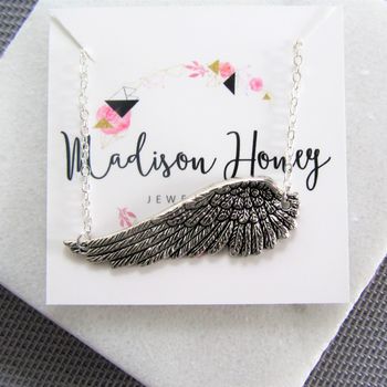 Angel Wing Necklace Gift, 2 of 3