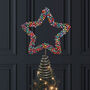 Jingle Bells Star Christmas Tree Topper, thumbnail 3 of 7