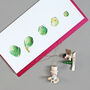 Brussels Sprouts Christmas Card, thumbnail 1 of 3