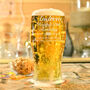 Personalised 50th Birthday Pint Glass In Box, thumbnail 1 of 6