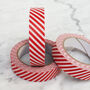 Paper Candy Stripe Sticky Tape, thumbnail 1 of 2