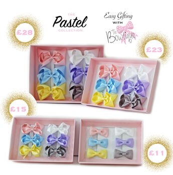 Pastel Collection Hair Bow Sets, 2 of 6