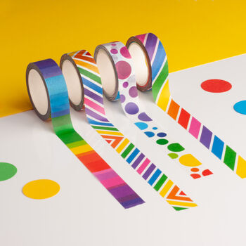 Rainbow Stripe Washi Tape, 2 of 4