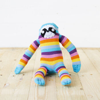 Make Your Own Sock Sloth Sewing Craft Kit, 2 of 6