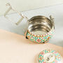 Two Tier Tiffin Box / Hand Painted Dabba Indian Style, thumbnail 4 of 4