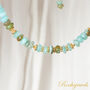 Blue Opal Beaded Short Collar Necklace, thumbnail 8 of 8