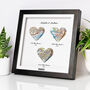 Personalised Heart Map Engagement Gift – Framed Map Print, thumbnail 6 of 12