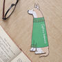 Corgi Dog Bookmark Personalisation Available, thumbnail 1 of 7