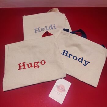 Personalised Kids Toddlers And Adults Cotton Apron, 3 of 12