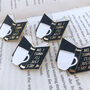 'Stay In' Introvert Personalised Books Enamel Pin, thumbnail 6 of 6