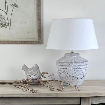 Concrete Grey Table Lamp Base, 3 of 11