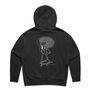 Women's Hoy Wave Wranglers Hoodie Dusty Black, thumbnail 3 of 3