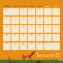 Official The Gruffalo 2025 Personalised Calendar, thumbnail 3 of 4