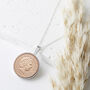 21st Birthday 2004 Penny Coin Pendant Necklace, thumbnail 3 of 11