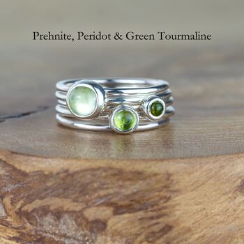 Create Your Own Gemstone Stacking Ring, 4 of 12