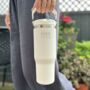 Personalised Bride Large Travel Tumbler With Handle, thumbnail 1 of 3