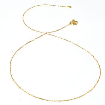 40th Birthday Gold Vermeil Plated Gemstone Necklace, 6 of 6