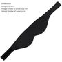 Black Soft And Breathable Tencel Unisex Sleep Mask, thumbnail 9 of 10