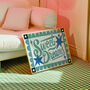 Sweet Dreams Wall Art, Blue Bedroom Print, thumbnail 4 of 9
