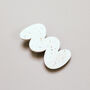 Terrazzo Hair Clip In Pale Pink, thumbnail 4 of 8