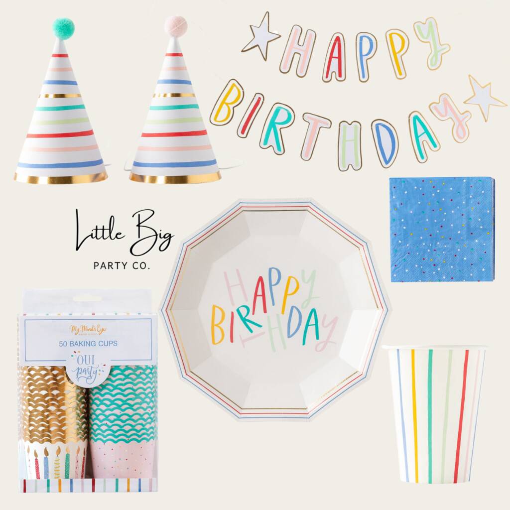  Huge, Happy Birthday Centerpieces for Tables - Pack of