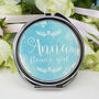 Personalised Wedding Compact Mirror, thumbnail 1 of 7