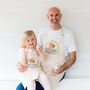 Personalised Father's Day Matching Baking Apron Set, thumbnail 6 of 12