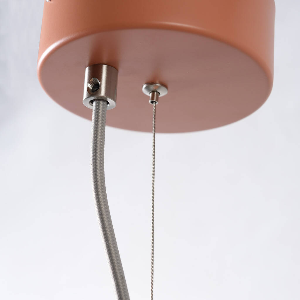 Terracotta Hanging Pendant Light By Lime Lace
