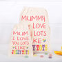 Personalised Love You Lots Jelly Tots Bag, thumbnail 3 of 7