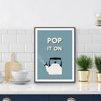Pop It On Kitchen Print, 2 of 3