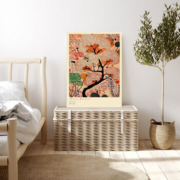 Japanese Blossom Tree Art Print, 5 of 5