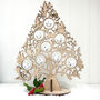 Wooden Christmas Tree With Bells, thumbnail 1 of 1