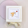 Thank You Cupid Miniature Wall Art Valentine's Gift, thumbnail 2 of 4
