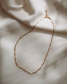 Lois Delicate Figaro Chain Necklace, 2 of 6