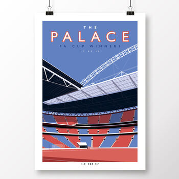 Cpfc The Palace Wembley Poster, 2 of 6