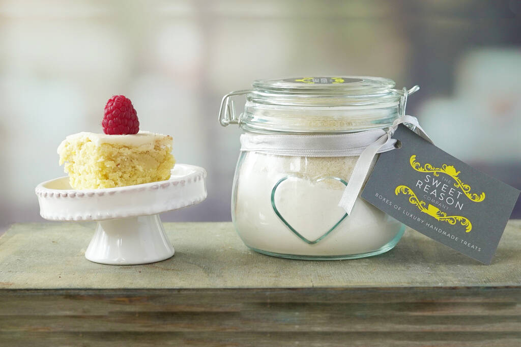 Vanilla Cake Baking Mix Jar By The Sweet Reason Company Vanilla Cake Baking Mix Jar By The Sweet Reason Company