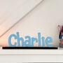 Personalised Name Standing Sign With Base, thumbnail 2 of 4