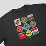 Liverpool Beer Mats Oversized T Shirt, thumbnail 6 of 10