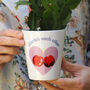 'Cherish Each Other' Plant Pot Wedding Gift, thumbnail 1 of 4
