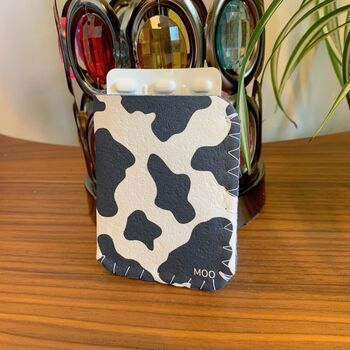 Personalised Contraceptive Pill Case Cow Print, 6 of 7