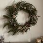 Elowen Moss And Thistle Woodland Wreath, thumbnail 1 of 6