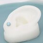 Genuine Larimar Stone Stud Earrings In Sterling Silver, thumbnail 4 of 12