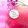 Best Mum, Best Friend Hand Stamped Pocket Token Mother's Day, thumbnail 2 of 5