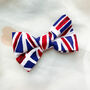 Union Jack Dog Bow Tie, thumbnail 2 of 8